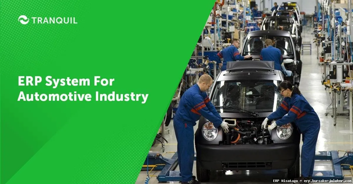 ERP for automotive industry solution