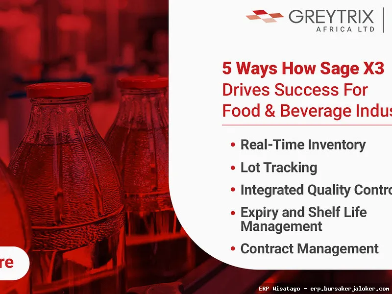 ERP for beverage industry solution
