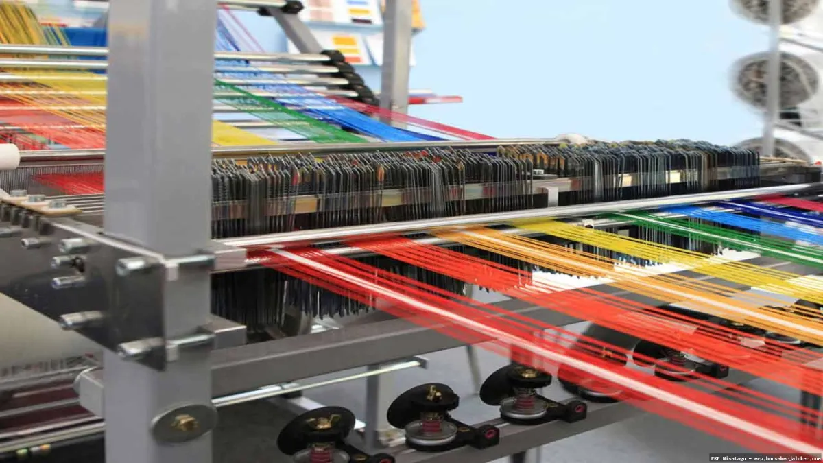 ERP for textile industry solution.