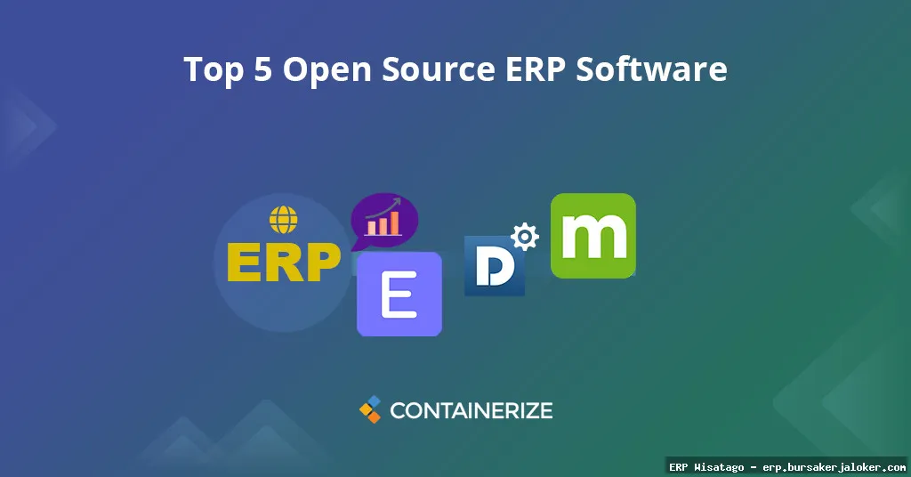 Open source ERP software solution.